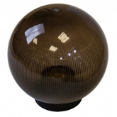 Светильник садово-парковый ЭРА НТУ 02-60-255 шар дымчатый призма D250mm Е27