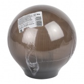 Светильник садово-парковый ЭРА НТУ 02-60-255 шар дымчатый призма D250mm Е27