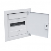 Щит встраиваемый КЭАЗ OptiBox Pro 12-VNR-IP40 12 модулей непрозрачная белая дверца IP40