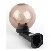 Светильник садово-парковый ЭРА НБУ 01-60-205 шар дымчатый с настенным крепежом D200mm Е27