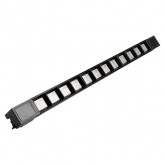 Трековый светодиодный светильник AL230 LensFold 30W 4000K 2700Lm 60° однофазный, черный