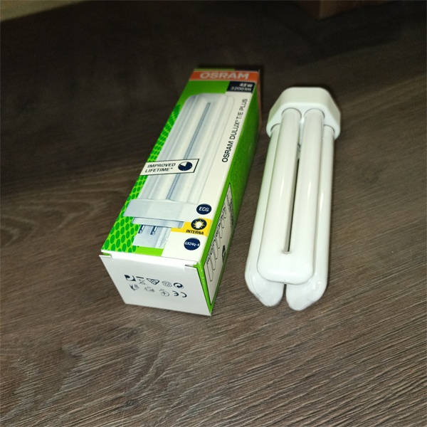 Компактная энергосберегающая лампа КЛЛ мощностью 42 Вт с цоколем GX24q-4 для электронных ПРА (ЭПРА)