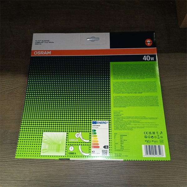 Лампа люминесцентная кольцевая Osram FC T5 (4050300528526) мощностью 40 Ватт с цоколем 2GX13 белого света.