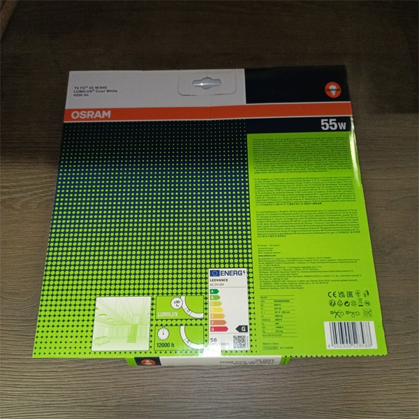 Лампа люминесцентная кольцевая Osram FC T5 мощностью 55 Ватт с цоколем 2GX13 белого света.