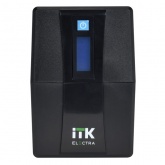 Источник бесперебойного питания ITK ELECTRA ET 600ВА/360Вт с АКБ 1х7AH USB 4хС13 LCD
