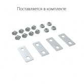 Крышка DKC CDSD/CDSS 90 на Угол вертикальный внешний 100/100 с крепежными элементами