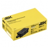 Коробка распределительная ИЭК WTP-407 3 ввода герметичная 131х80х37 мм IP68