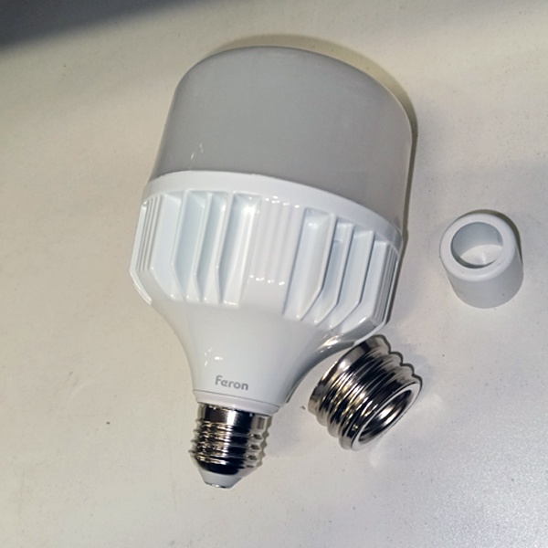 Светодиодная лампа мощностью 40 Ватт, с цоколем E27/E40, белый свет