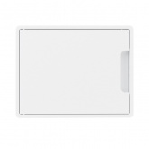 Щиток встраиваемый DKC FRAME 8 модулей с белой дверцей с шиной IP40 белый