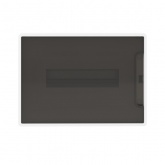 Щиток встраиваемый DKC FRAME 12 модулей с тонированной дверцей с шиной IP40 белый