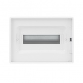 Щиток встраиваемый для полых стен DKC FRAME 12 модулей с прозрачной дверцей с шиной IP40 белый