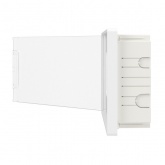 Щиток встраиваемый DKC FRAME 18 модулей с прозрачной дверцей с шиной IP40 белый