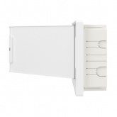 Щиток встраиваемый DKC FRAME 18 модулей с белой дверцей с шиной IP40 белый