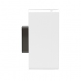 Щиток настенный DKC FRAME 2 модуля с тонированной дверцей IP40 белый