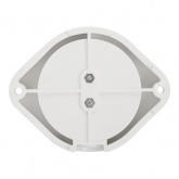 Светильник для бани и сауны ЭРА НББ 01-60-001 полиамид/стекло, под лампу 60W с цоколем Е27 белый