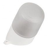 Светильник для бани и сауны ЭРА НББ 01-60-002 полиамид/стекло, под лампу 60W с цоколем Е27 белый