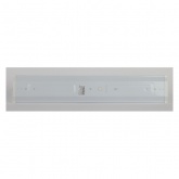 Светильник для светодиодной лампы Т8 ЭРА ДПО 11-2х10-001 с рассеивателем (Аналог 2x18 G13 600mm)