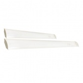 Светильник для светодиодной лампы Т8 ЭРА ДПО 11-2х18-001 с рассеивателем (Аналог 2x36 G13 1200mm)