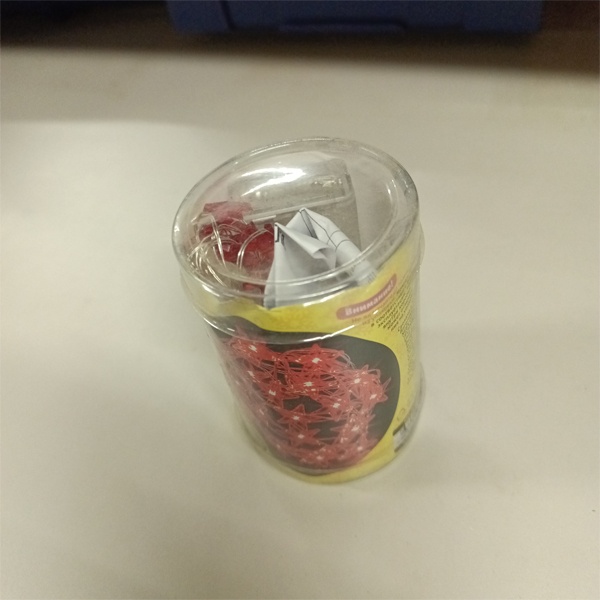 Светодиодная гирлянда Красные звездочки Navigator на батарейках АА