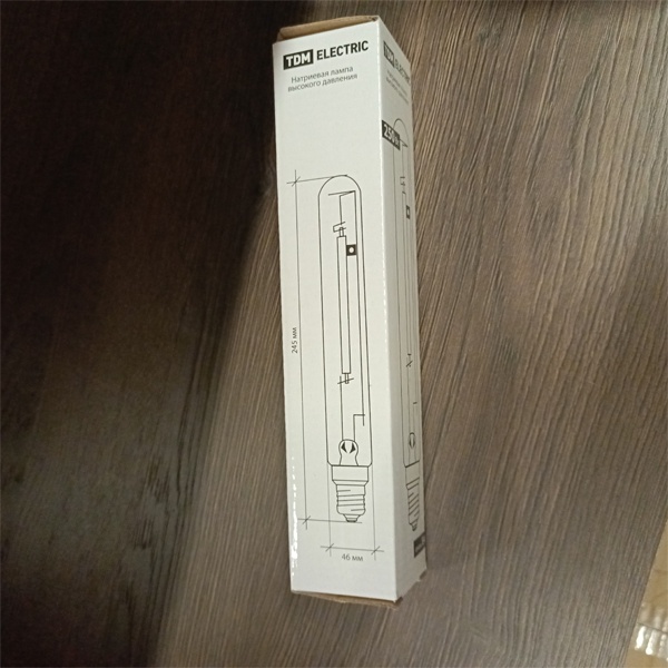 Газоразрядная натриевая лампа (ДНаТ) мощностью 250 Вт с цоколем E40