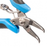 Мини-длинногубцы КВТ изогнутые 115 мм Профи для проведения точных работ