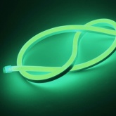 Светодиодная неоновая LED лента ЭРА N2835-120-IP67-220V-20m-G зеленый длина 20м 042409