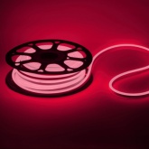 Светодиодная неоновая LED лента ЭРА N2835-120-IP67-220V-20m-R красный длина 20м 042423