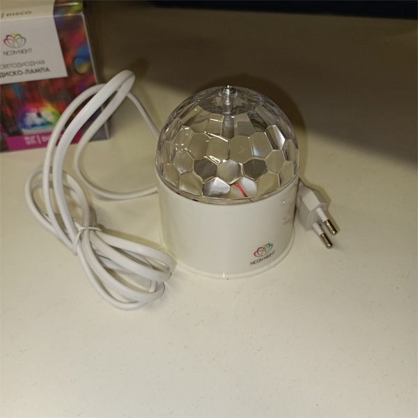 Декоративная светодиодная диско-лампа