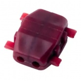 Соединитель + ответвитель Rexant (0,5-0,75) с врезным контактом красный [уп. 100шт]