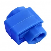 Соединитель + ответвитель Rexant (1,0-2,5) с врезным контактом синий [уп. 100шт]