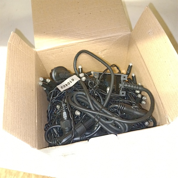 Уличная гирлянда LED ClipLight 24V, 3 нити по 10 м, постоянное свечение, 399 LED, Белая Neon-Night