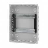 Щиток встраиваемый для полых стен DKC FRAME 24 (2х12) модуля с белой дверцей с шиной IP40 белый