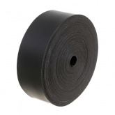 Лента термоусаживаемая КВТ с клеевым подслоем ТЛК-25-0.8-5 черная (рулон 5м)