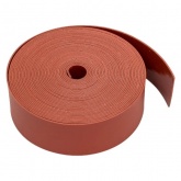 Лента термоусаживаемая КВТ с клеевым подслоем ТЛК-25-0.8-5 красная (рулон 5м)