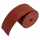 Лента термоусаживаемая КВТ с клеевым подслоем ТЛК-50-0.8-5 красная (рулон 5м)