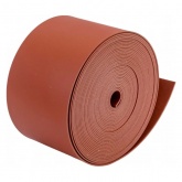 Лента термоусаживаемая КВТ с клеевым подслоем ТЛК-50-1.0-5 красная (рулон 5м)