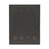 Щиток встраиваемый слаботочный DKC FRAME 24 модуля с тонированной дверцей плата, розетки IP40 белый