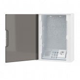 Щиток настенный слаботочный DKC FRAME 24 модуля с тонированной дверцей плата, розетки IP40 белый