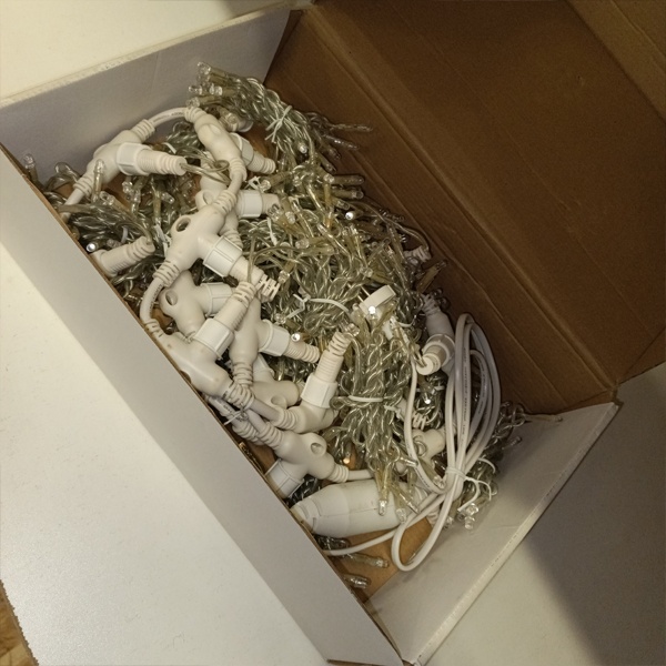 Уличная гирлянда Светодиодный Дождь 2х1.5м, постоянное свечение, прозрачный провод, 230 В, 360 LED, Белая Neon-Night