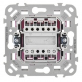 Выключатель двухклавишный ИЭК FLITE ВС12-1-0-ФлПр 10А пурпурный