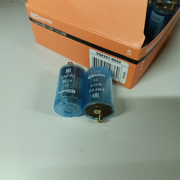 Стартер для люминесцентных ламп ТДМ, мощностью 4-22Вт, 110-240В, медные контакты