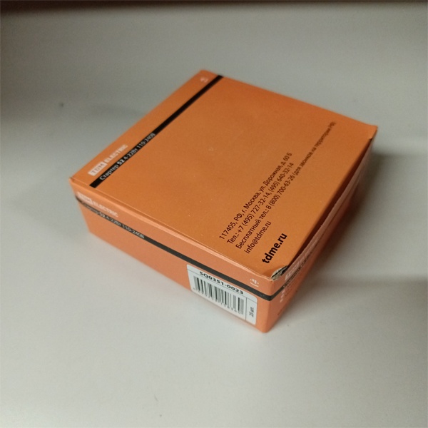 Стартер для люминесцентных ламп ТДМ, мощностью 4-22Вт, 110-240В, медные контакты