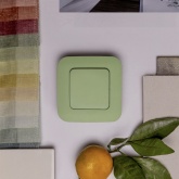 Выключатель одноклавишный ИЭК FLITE ВС11-1-0-ФлФ 10А фисташковый