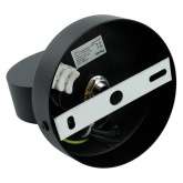 Светильник настенный Feron HL4601 GX53 230V max 12W черный D110x100mm