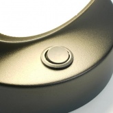 Светильник настенный Feron HL4601 GX53 230V max 12W черный D110x100mm