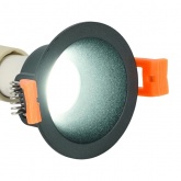 Светильник потолочный встраиваемый Feron DL1100 MR11 G5.3, GU10 черный