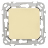 Переключатель одноклавишный ИЭК FLITE ВС61-1-0-ФлН 10А навахо