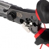 Ножницы универсальные КВТ диэлектрические 215 мм Ergoline для работ под напряжением до 1000 В