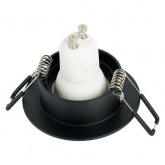 Светильник потолочный встраиваемый Feron DL1101 MR11 G5.3, GU10 черный