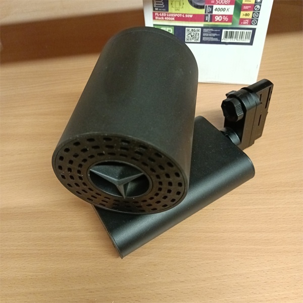 Светодиодный трековый светильник FL-LED Luxspot-L, 50 Вт, белый свет, черный